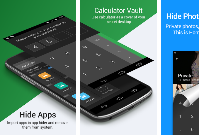 Приложение калькулятор для скрытия фото