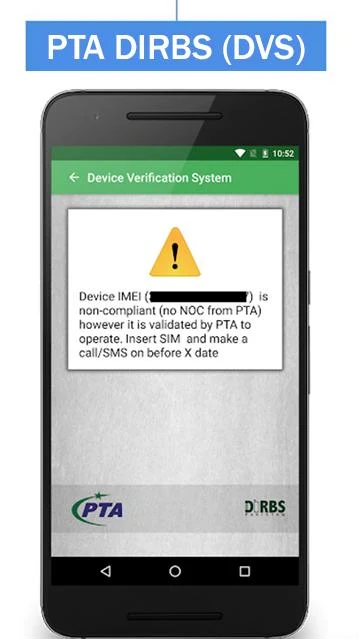 PTA Device Verification